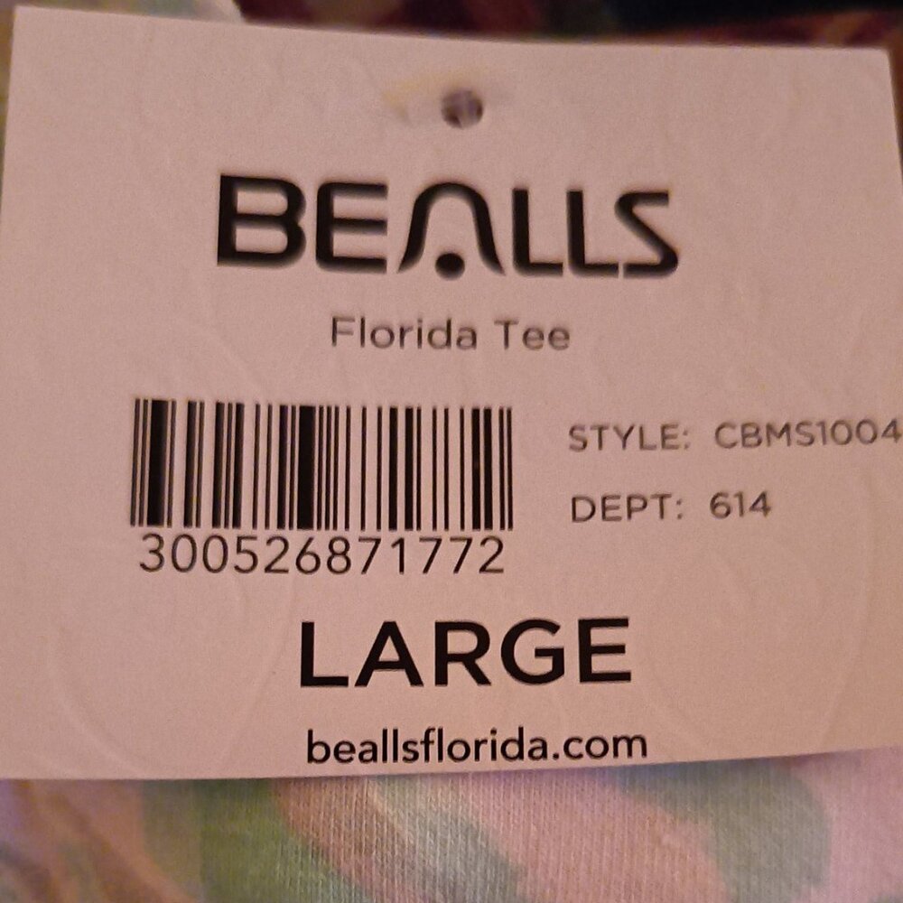 Woman's Coral Bay Florida Tee. 3/4 Sleeves . Square Neck - Picture 3 of 5